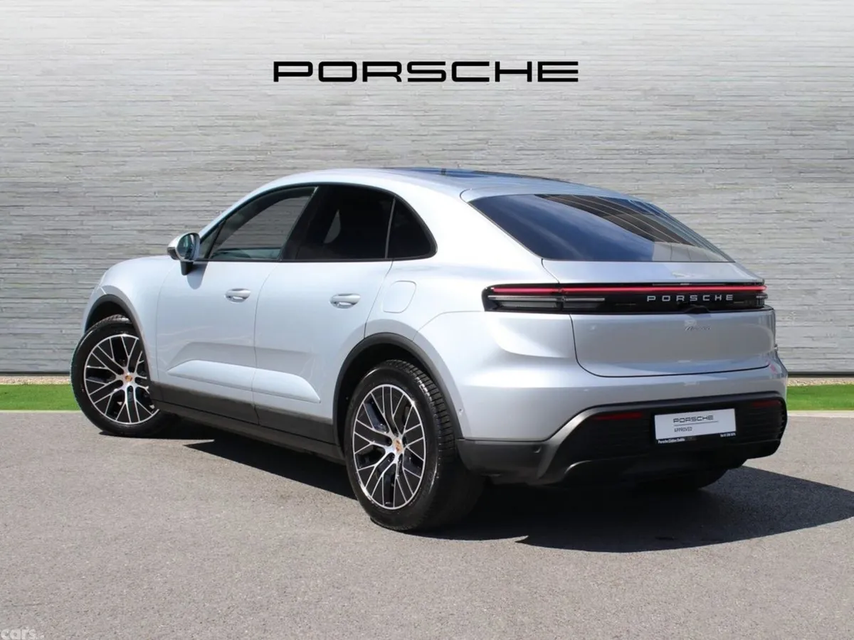 Porsche Macan SUV, Electric, 2026, Silver