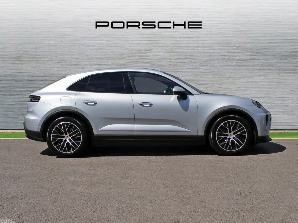 Porsche Macan SUV, Electric, 2026, Silver