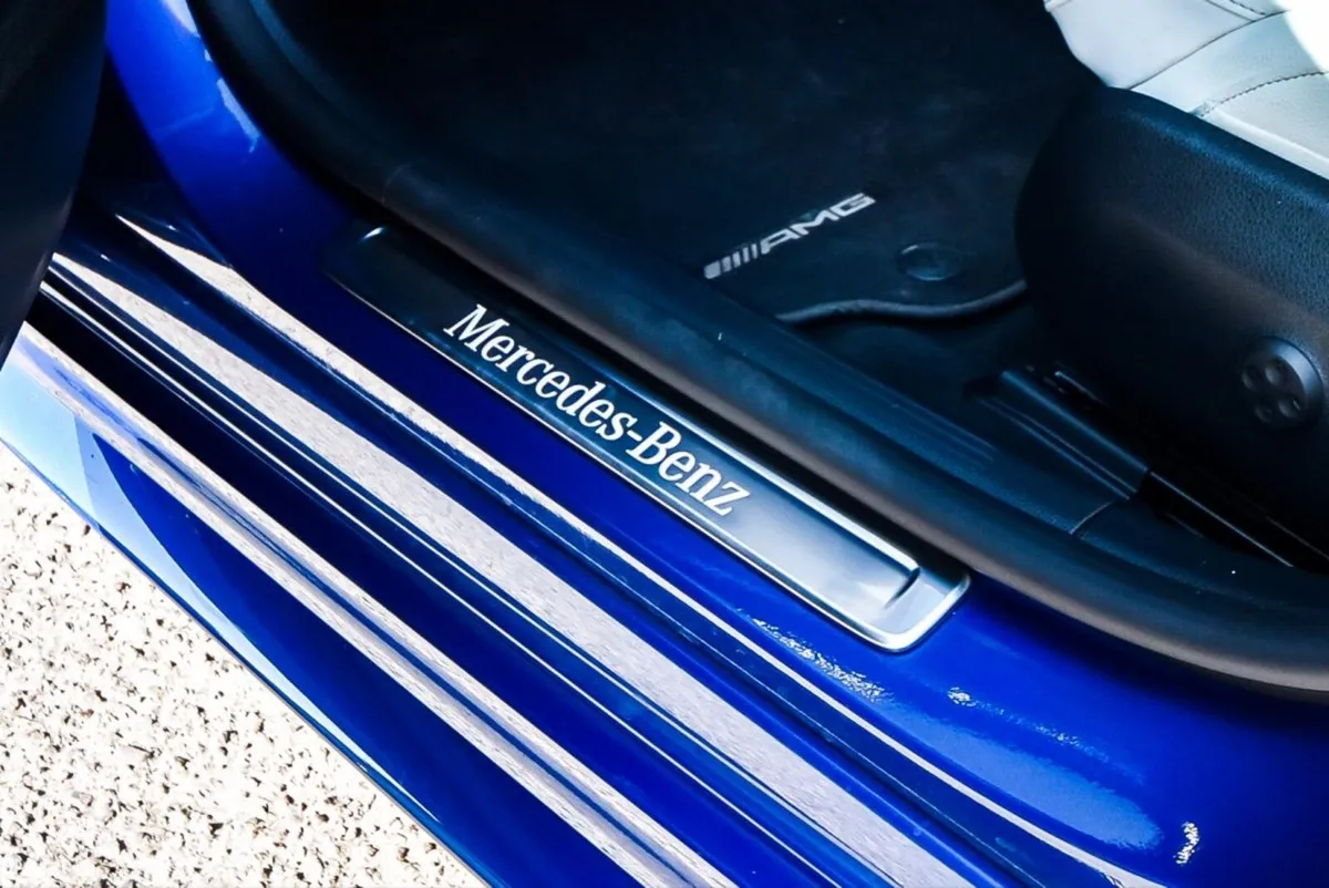 Mercedes-Benz C-Class Saloon, Diesel Hybrid, 2024, Blue