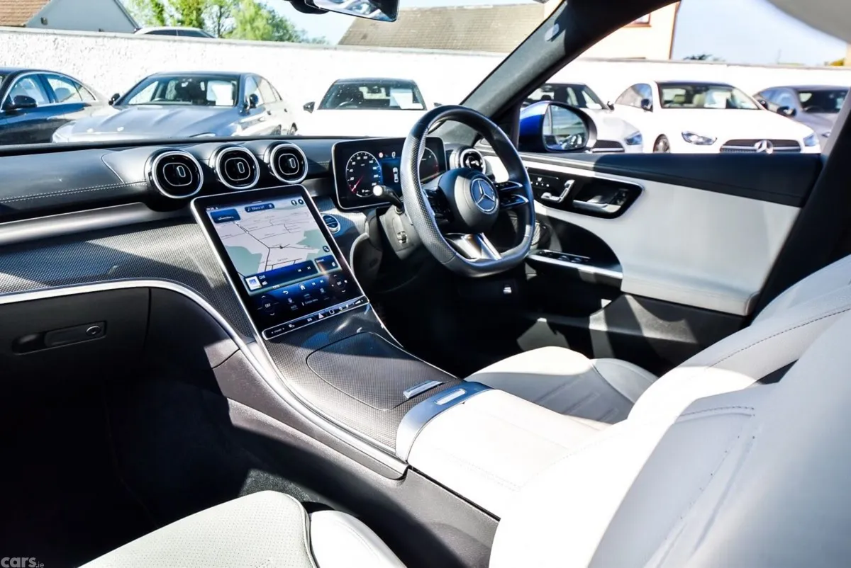 Mercedes-Benz C-Class Saloon, Diesel Hybrid, 2024, Blue
