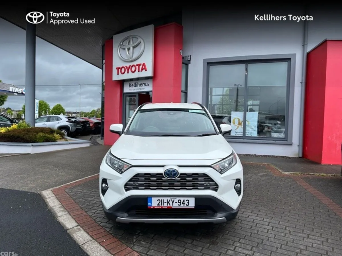 Toyota RAV4 SUV, Petrol Hybrid, 2021, White