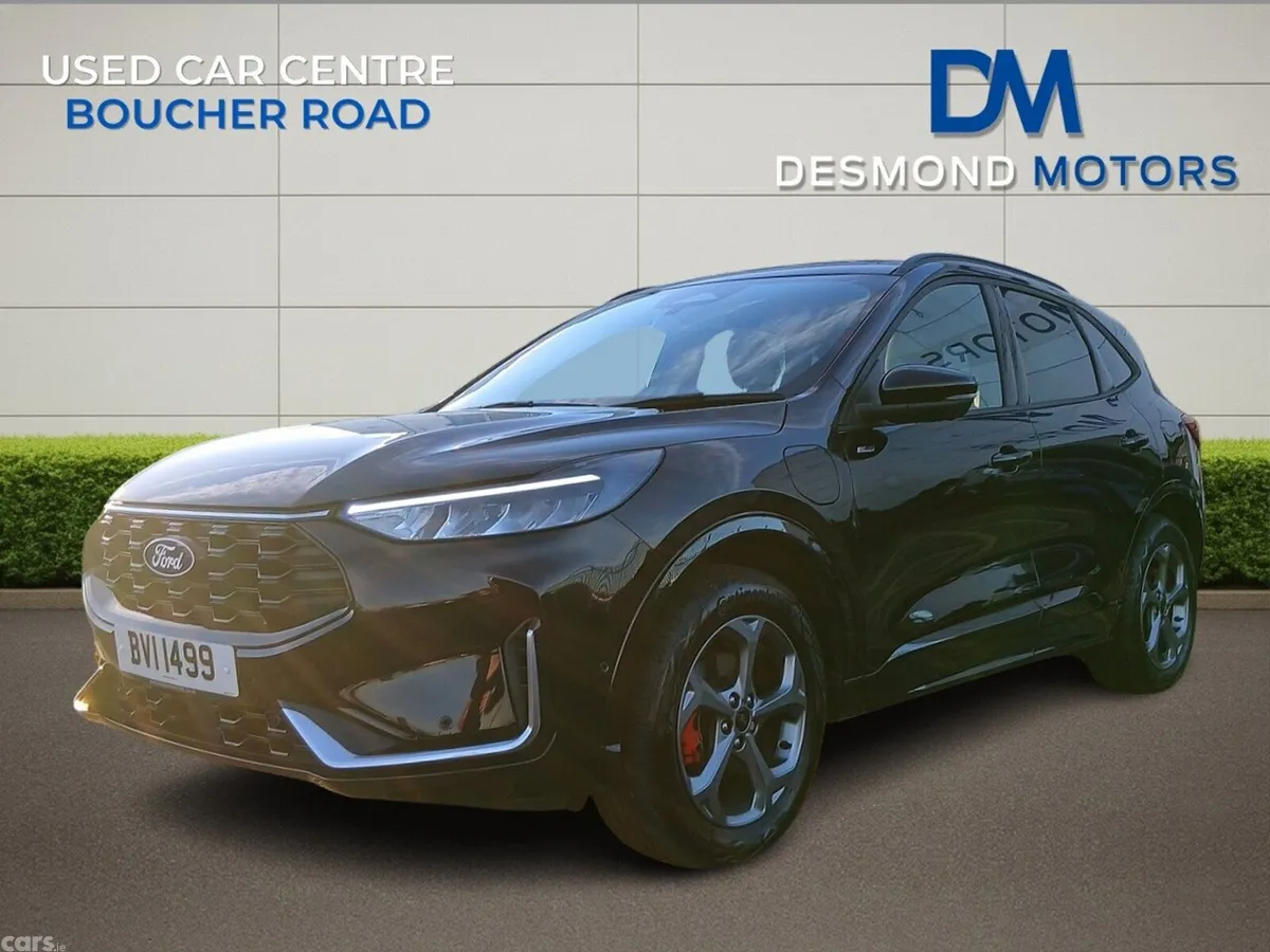 Ford Kuga SUV, Petrol Hybrid, 2025, Black