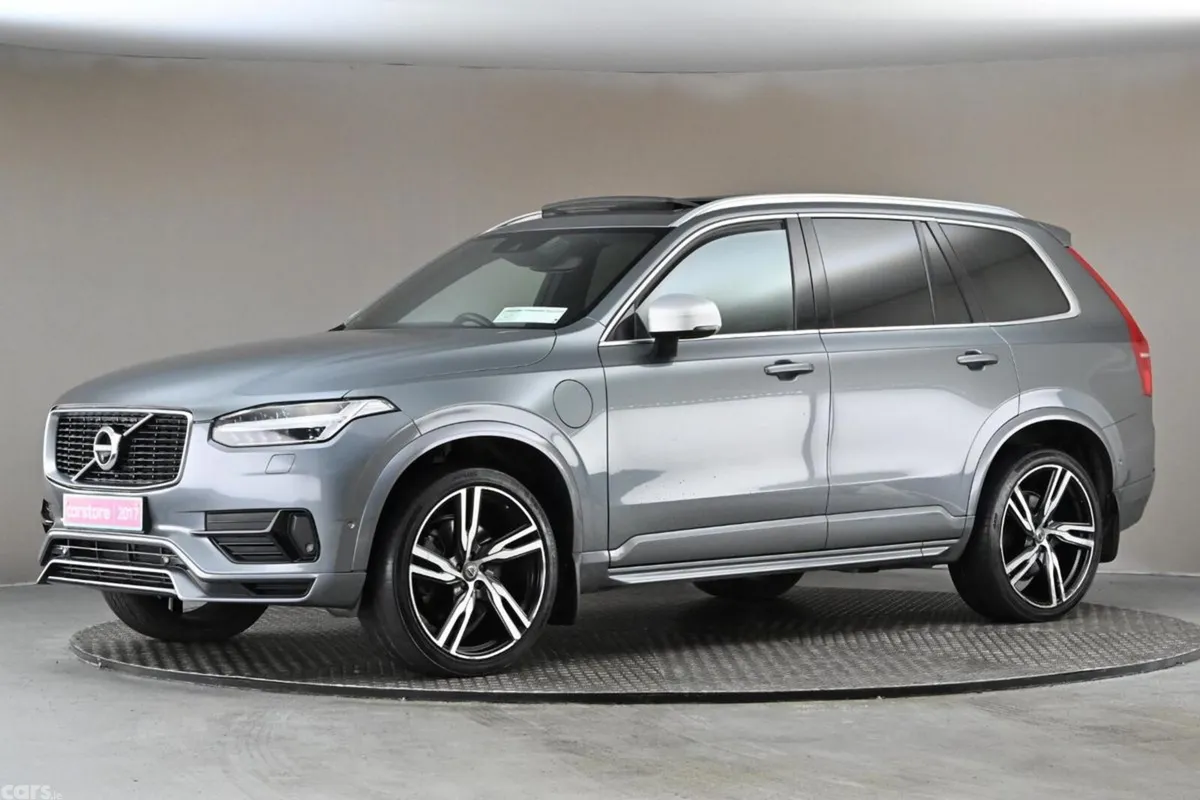 Volvo XC90 SUV, Petrol Plug-in Hybrid, 2017, Grey