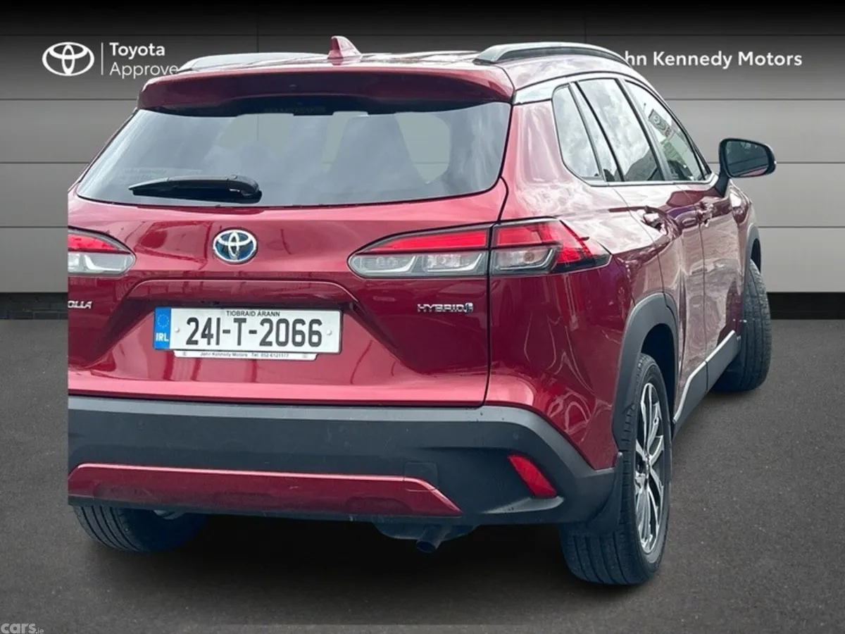 Toyota Corolla Cross SUV, Petrol Hybrid, 2024, Red