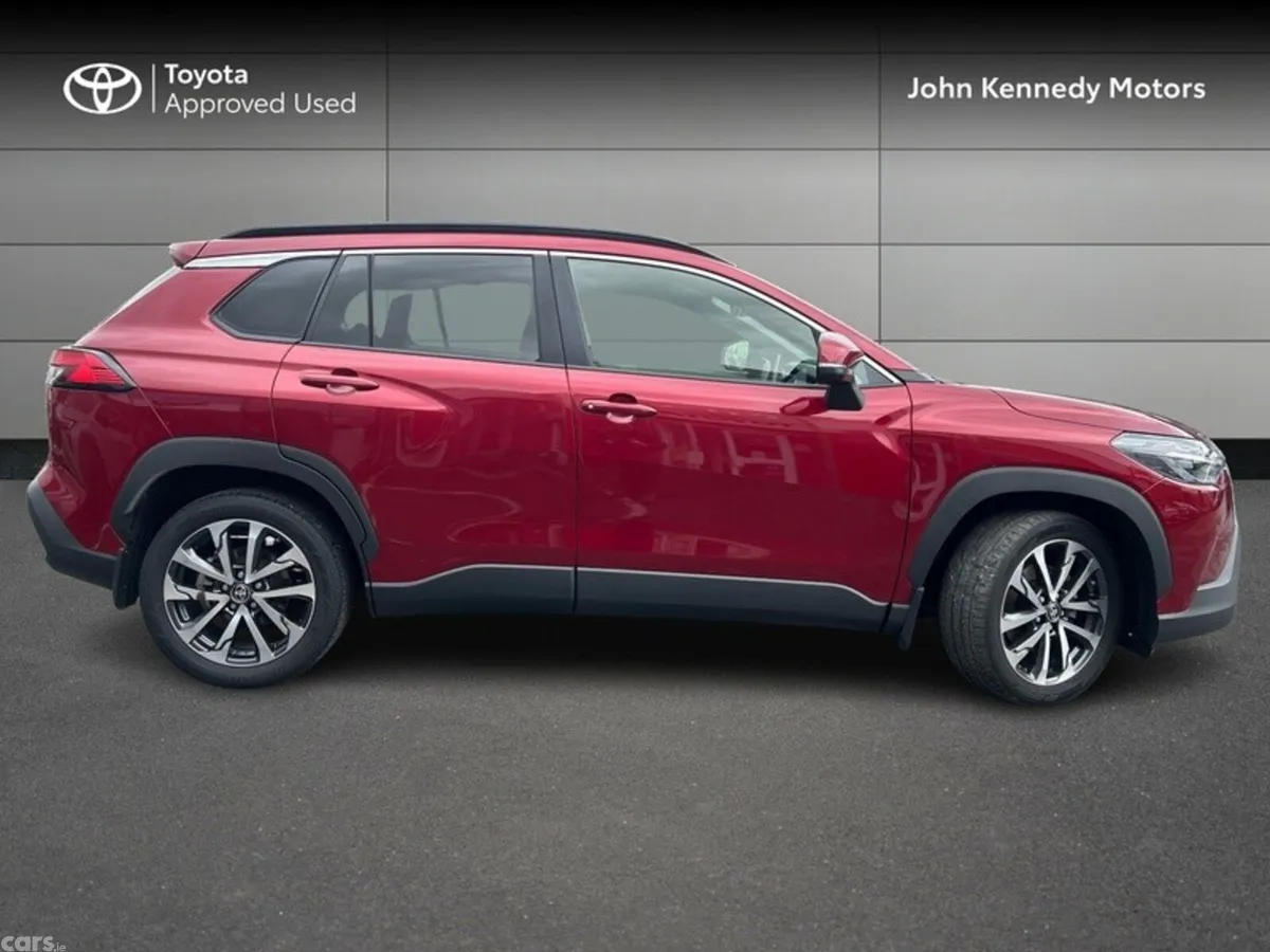 Toyota Corolla Cross SUV, Petrol Hybrid, 2024, Red