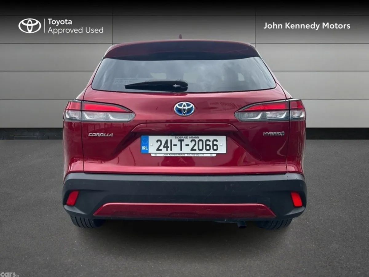Toyota Corolla Cross SUV, Petrol Hybrid, 2024, Red