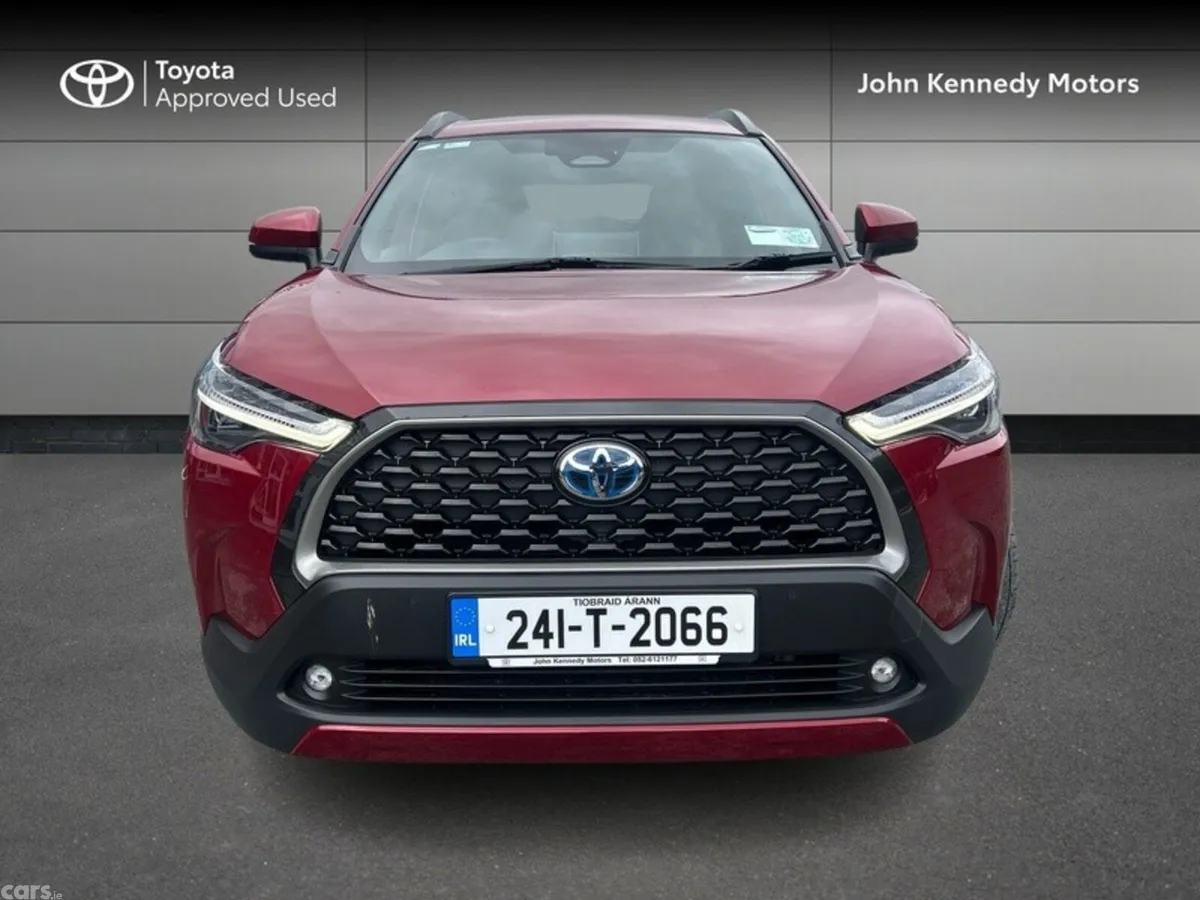 Toyota Corolla Cross SUV, Petrol Hybrid, 2024, Red