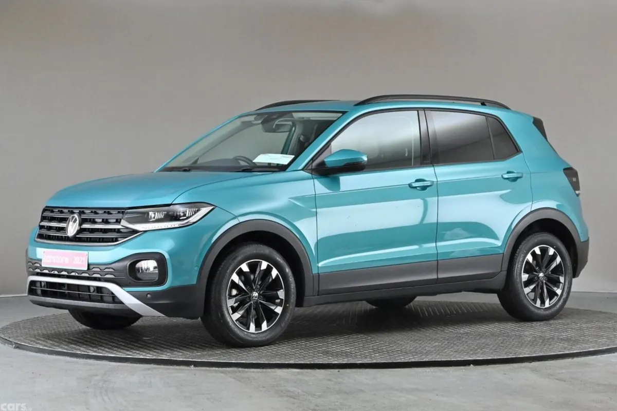 Volkswagen T-Cross SUV, Petrol, 2021, Blue