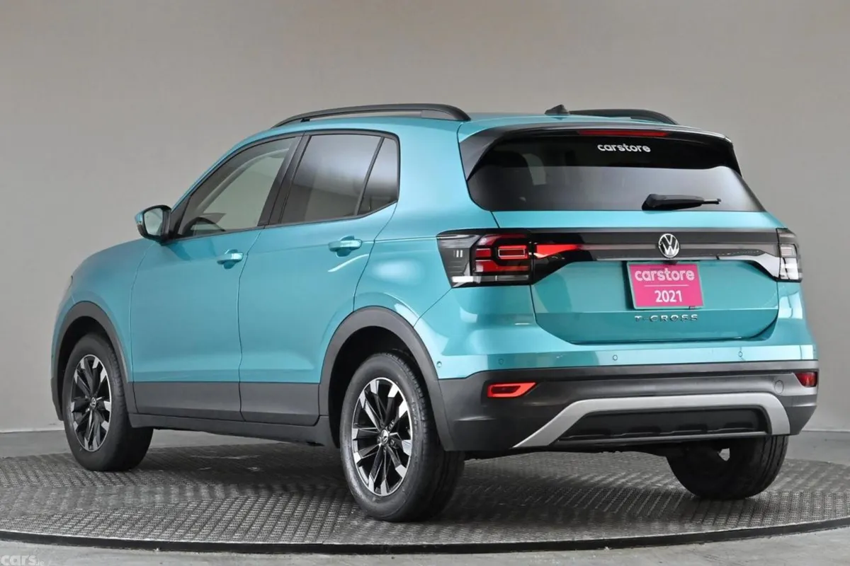 Volkswagen T-Cross SUV, Petrol, 2021, Blue
