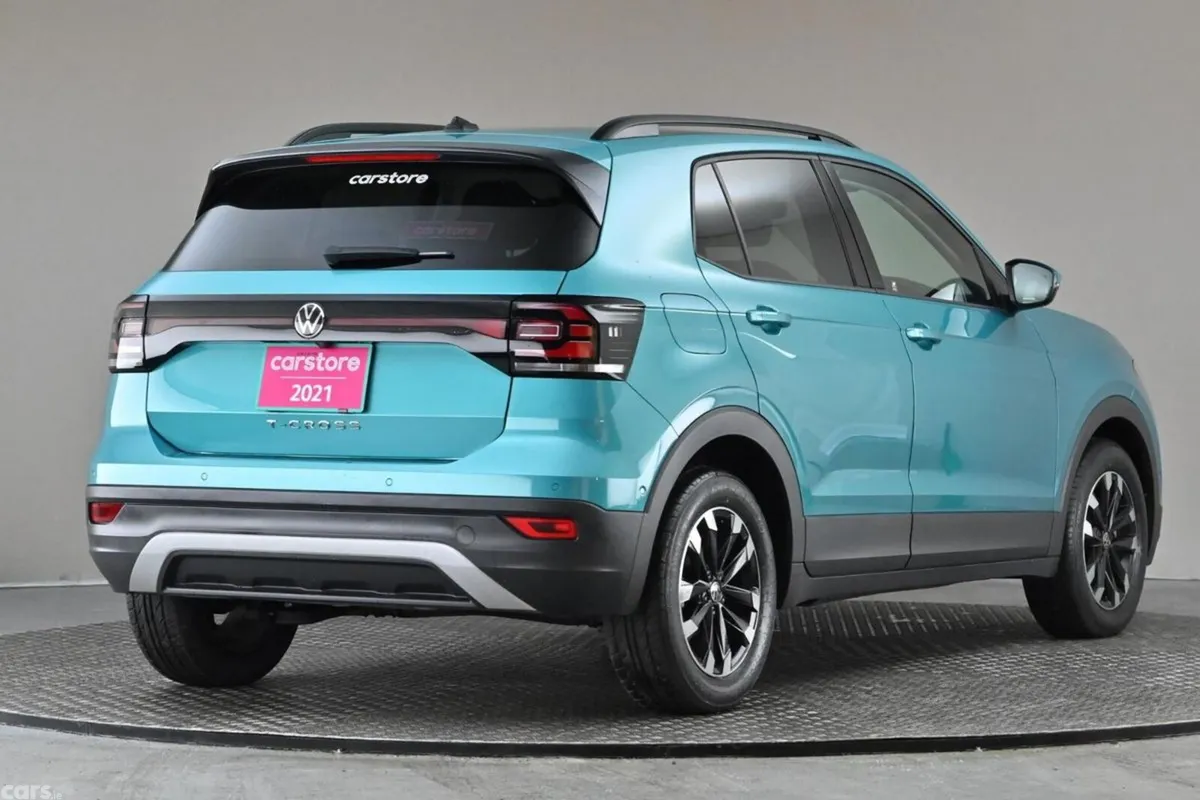 Volkswagen T-Cross SUV, Petrol, 2021, Blue