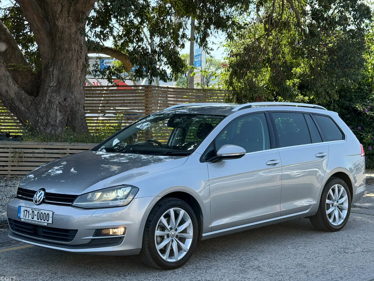 Volkswagen Golf Estate, Petrol, 2017, Silver
