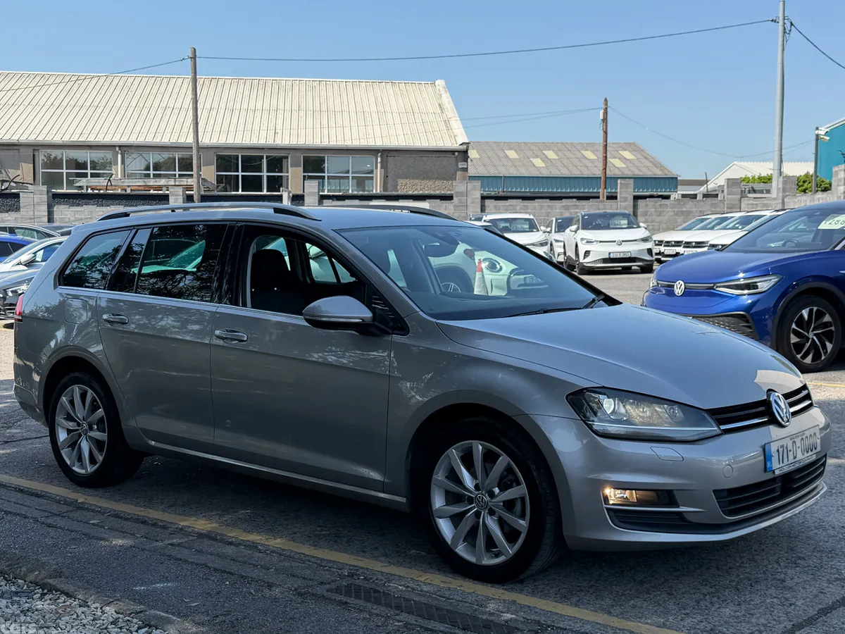 Volkswagen Golf Estate, Petrol, 2017, Silver