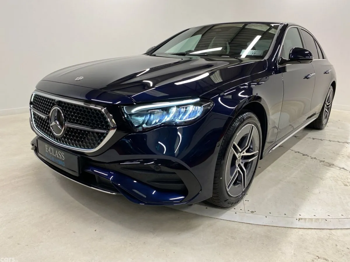 Mercedes-Benz E-Class Saloon, Petrol Plug-in Hybrid, 2026, Blue