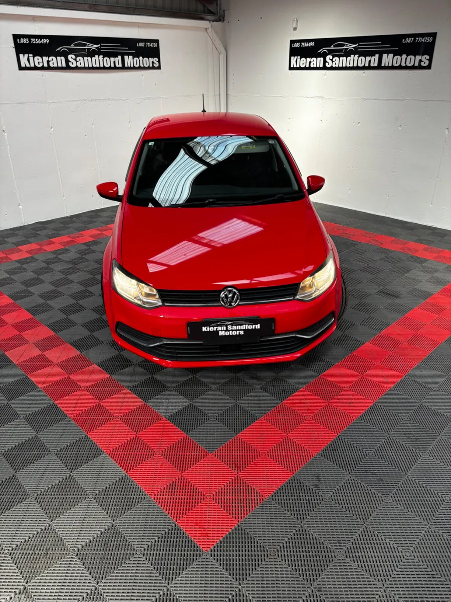 Volkswagen Polo Hatchback, Petrol, 2016, Red