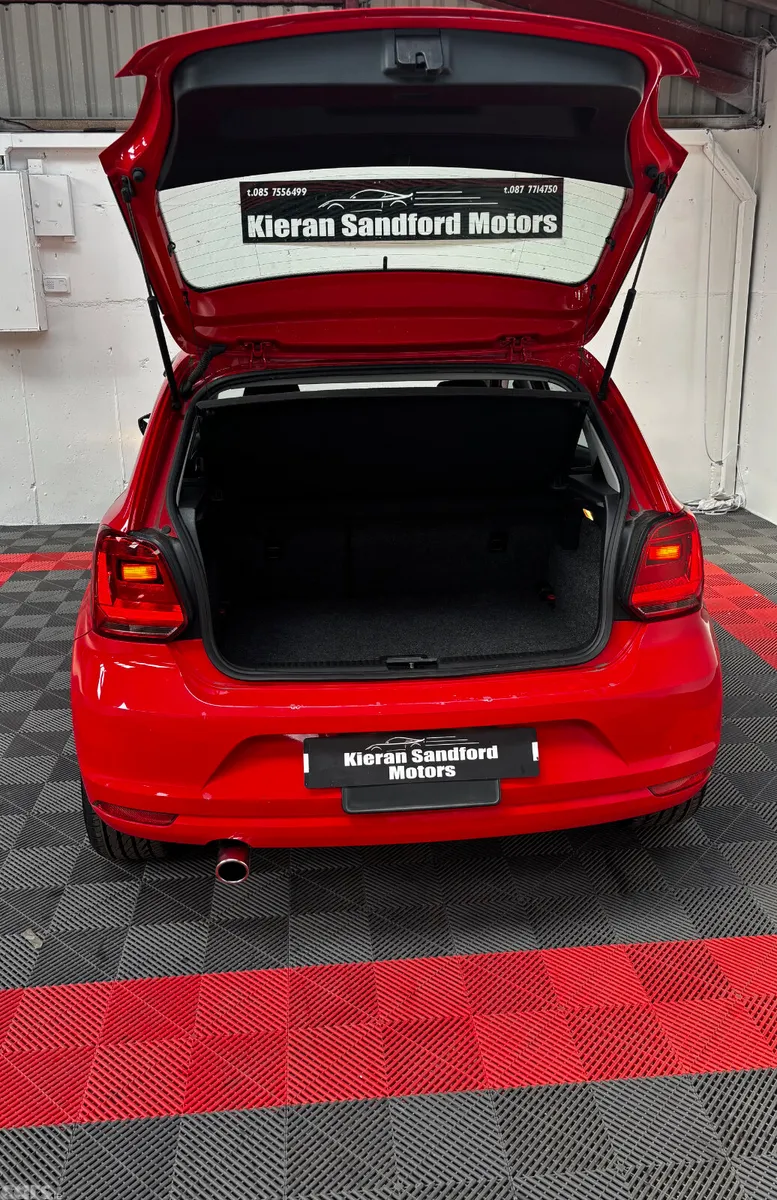 Volkswagen Polo Hatchback, Petrol, 2016, Red