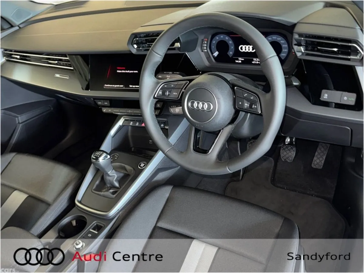 Audi A3 Saloon, Petrol, 2026, Blue