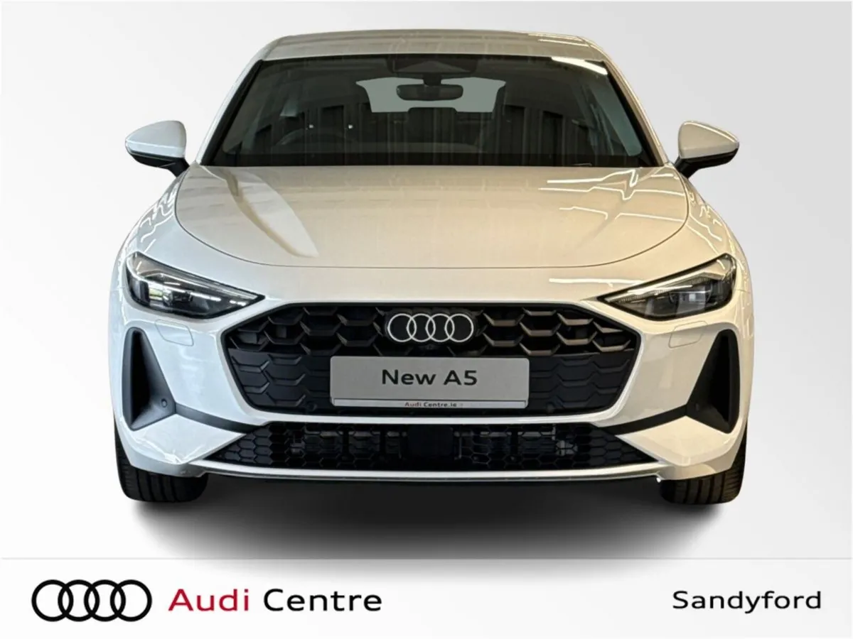 Audi A5 Saloon, Petrol Plug-in Hybrid, 2026, White