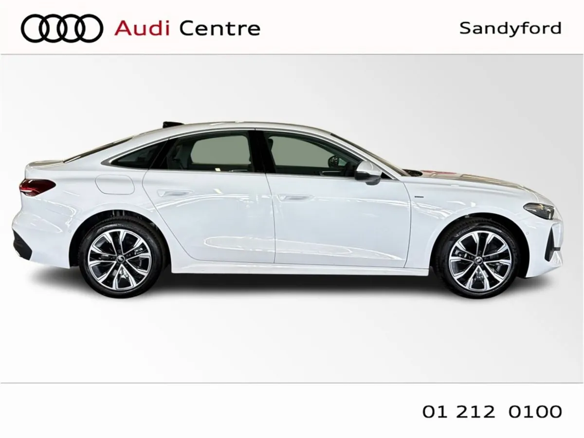 Audi A5 Saloon, Petrol Plug-in Hybrid, 2026, White