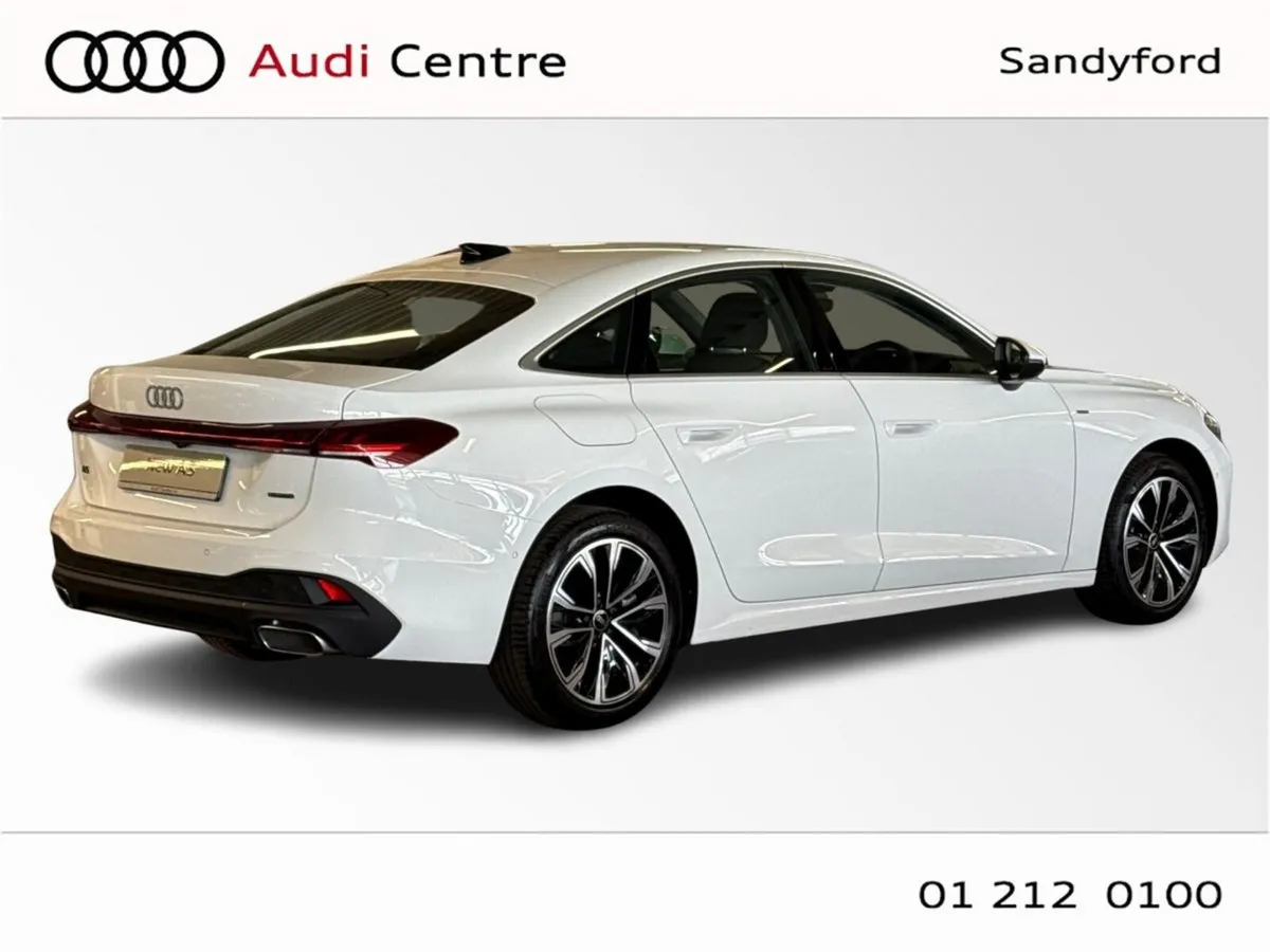 Audi A5 Saloon, Petrol Plug-in Hybrid, 2026, White