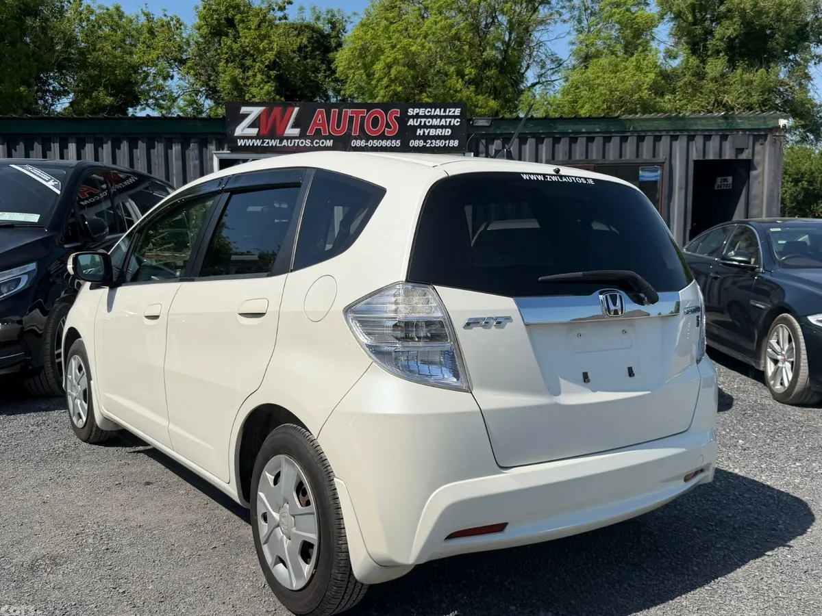 Honda Fit Hatchback, Petrol Hybrid, 2011, White