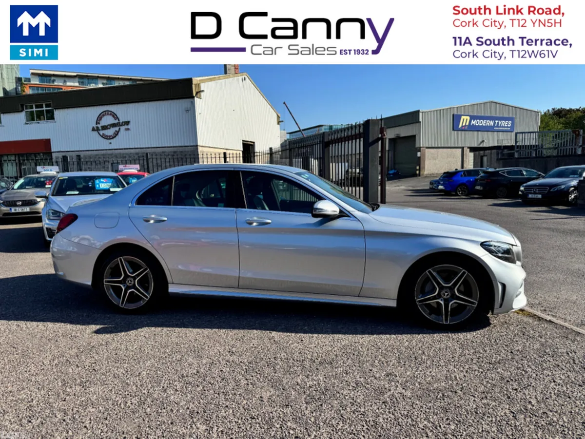 Mercedes-Benz C-Class Saloon, Petrol Hybrid, 2019, Grey