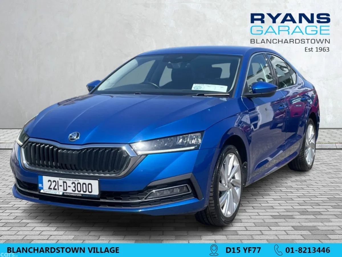 Skoda Octavia Saloon, Diesel, 2022, Blue