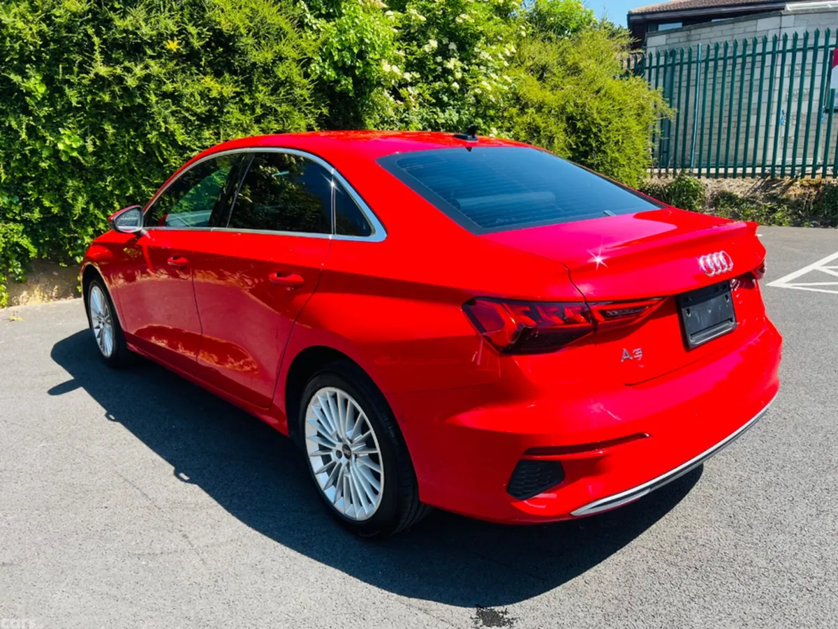 Audi A3 Saloon, Petrol, 2022, Red