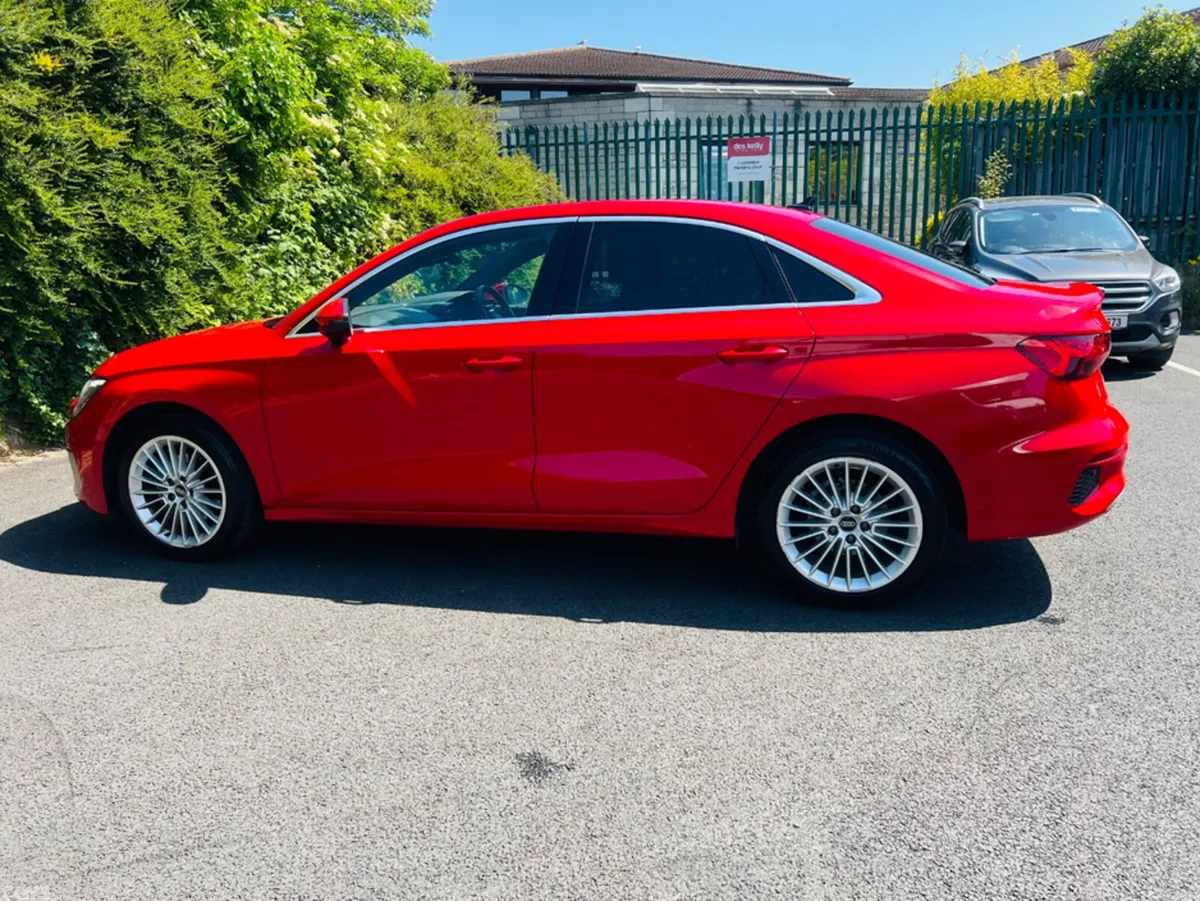 Audi A3 Saloon, Petrol, 2022, Red