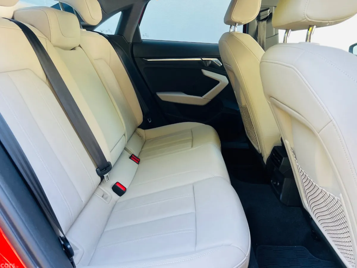 Audi A3 Saloon, Petrol, 2022, Red