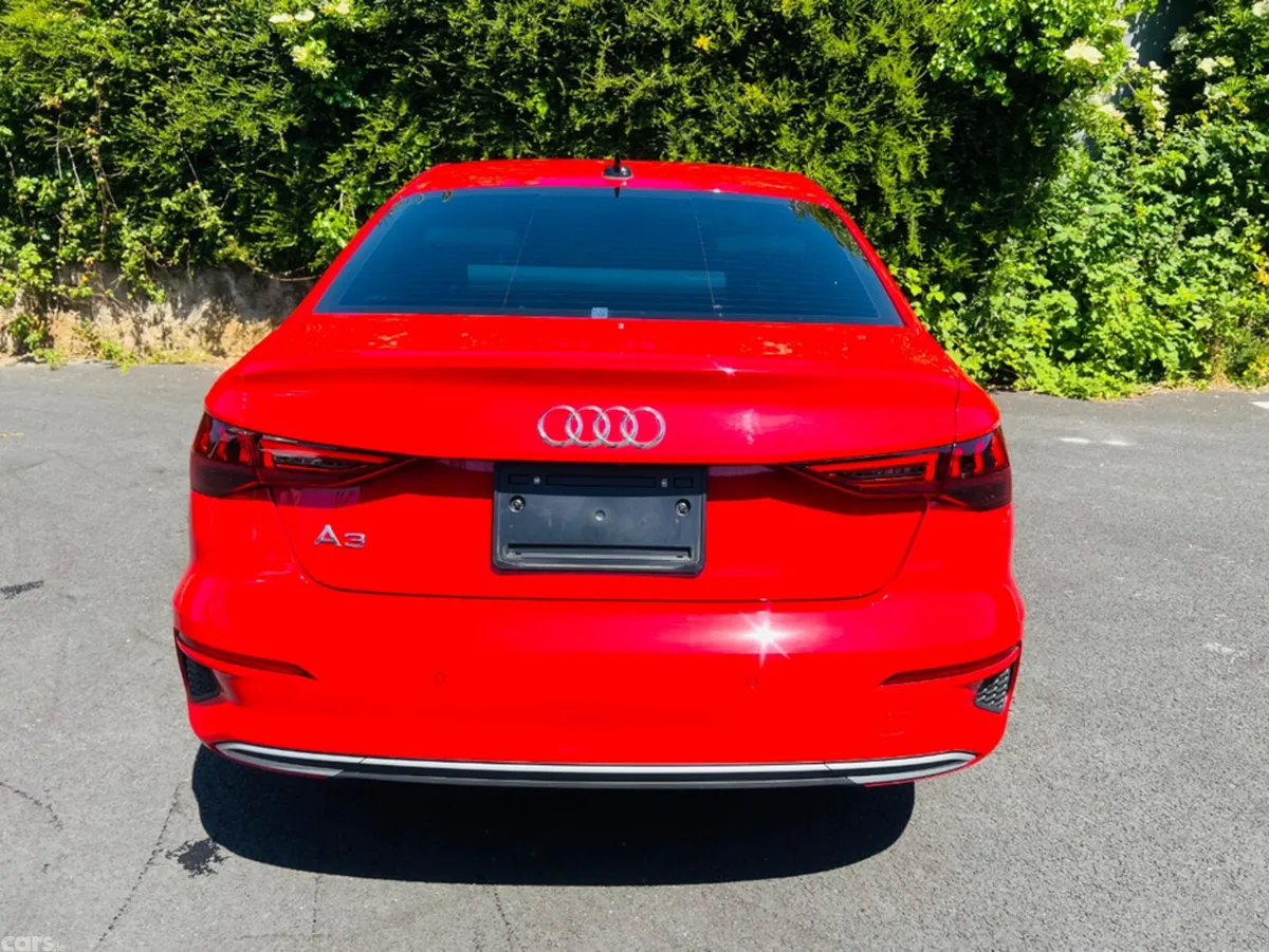 Audi A3 Saloon, Petrol, 2022, Red