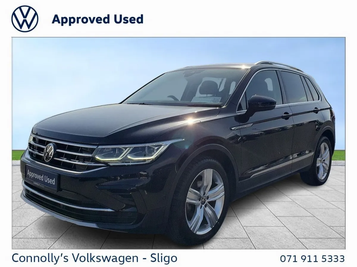 Volkswagen Tiguan SUV, Diesel, 2023, Black