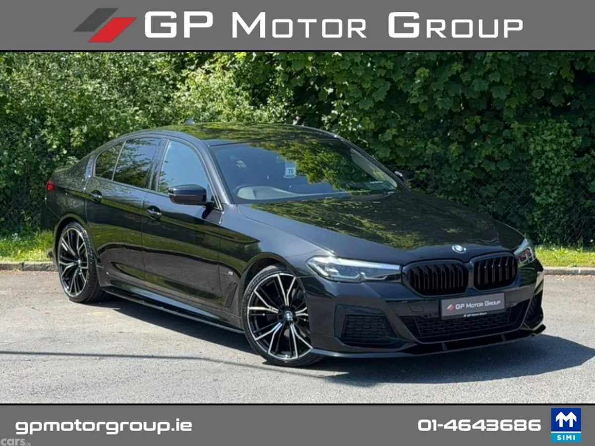 BMW 5-Series Saloon, Diesel, 2021, Black