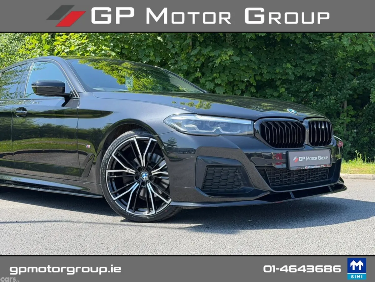BMW 5-Series Saloon, Diesel, 2021, Black