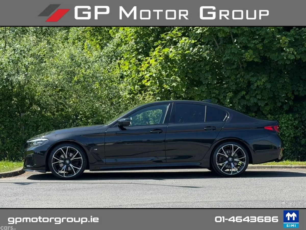 BMW 5-Series Saloon, Diesel, 2021, Black