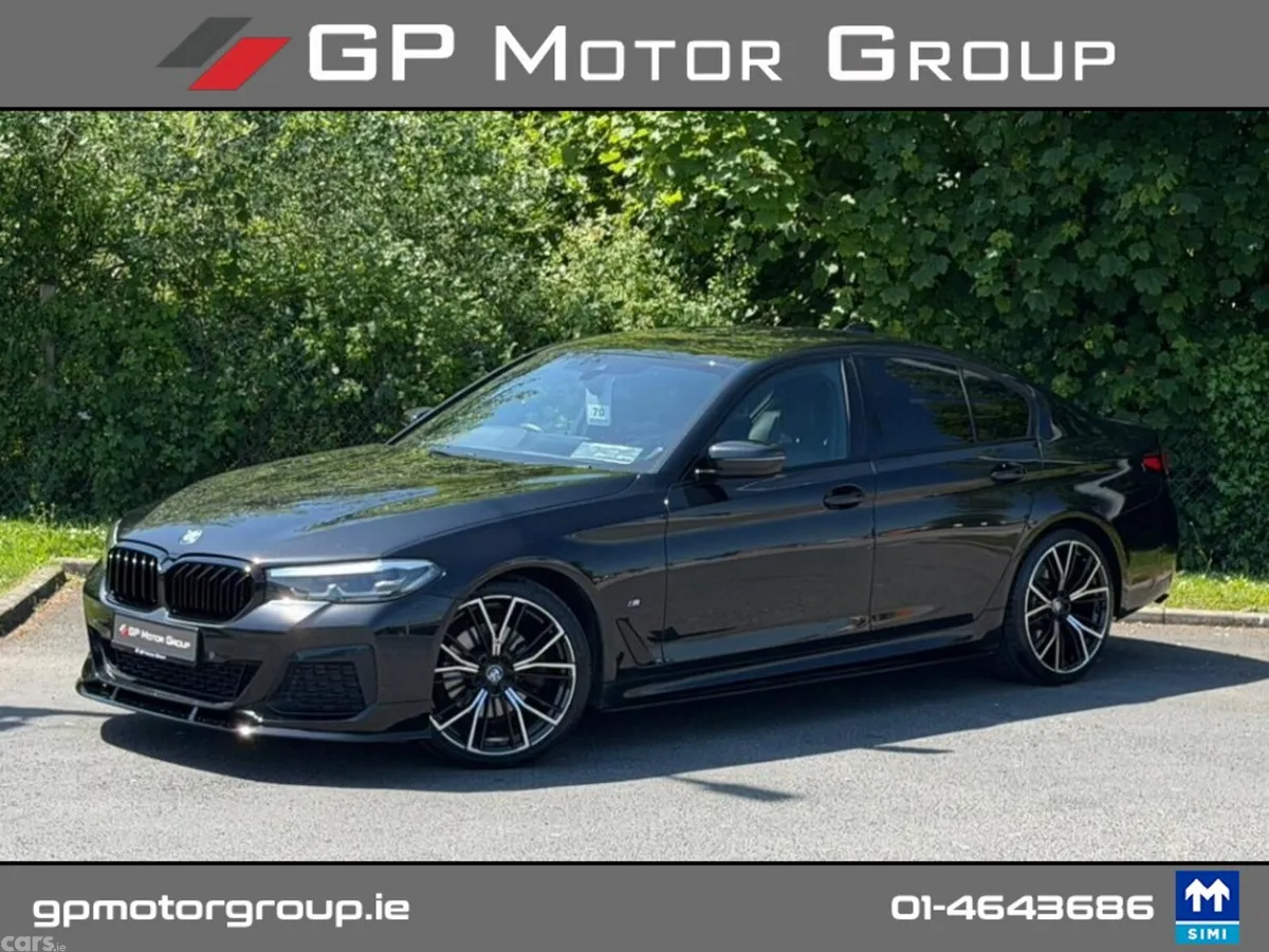 BMW 5-Series Saloon, Diesel, 2021, Black