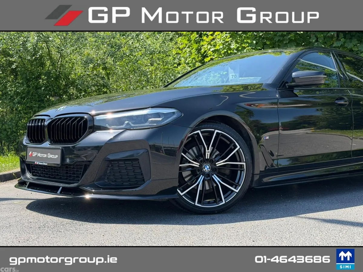BMW 5-Series Saloon, Diesel, 2021, Black