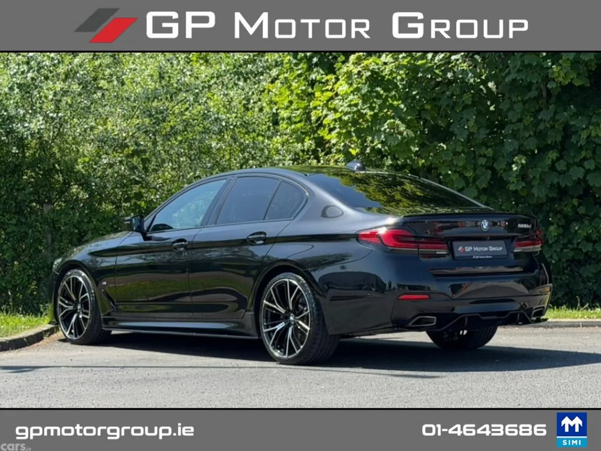 BMW 5-Series Saloon, Diesel, 2021, Black