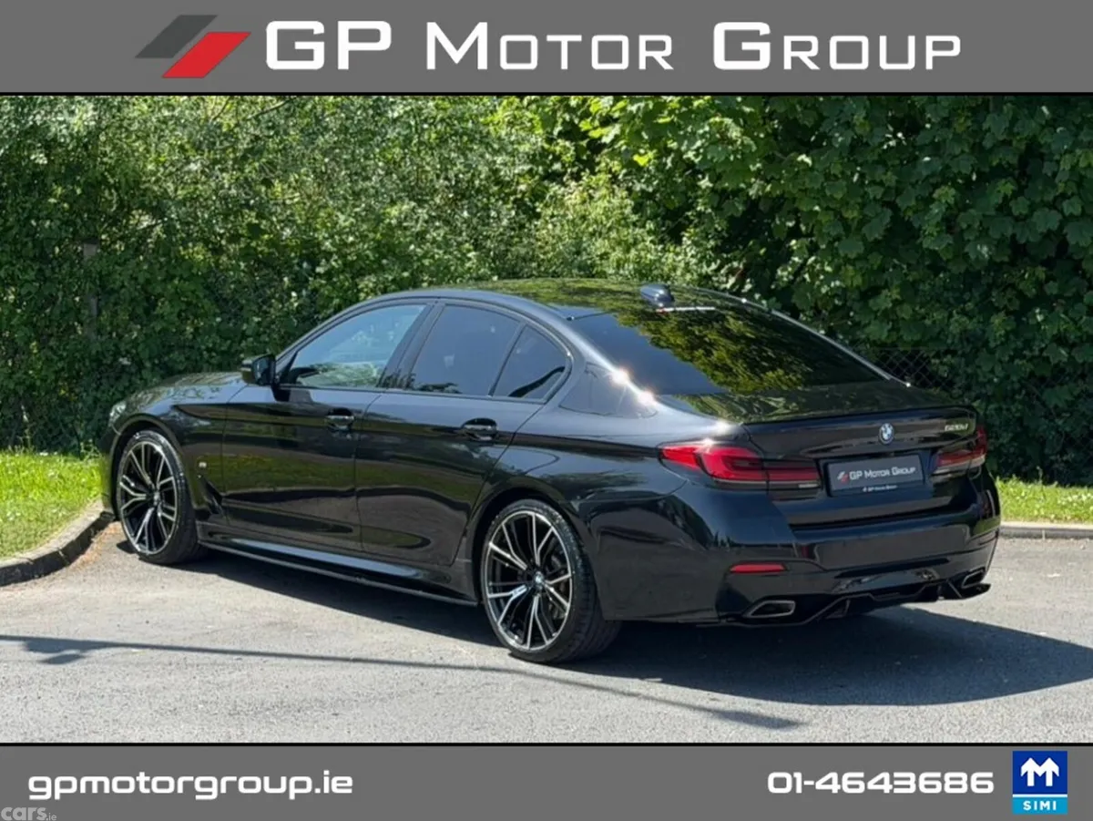 BMW 5-Series Saloon, Diesel, 2021, Black