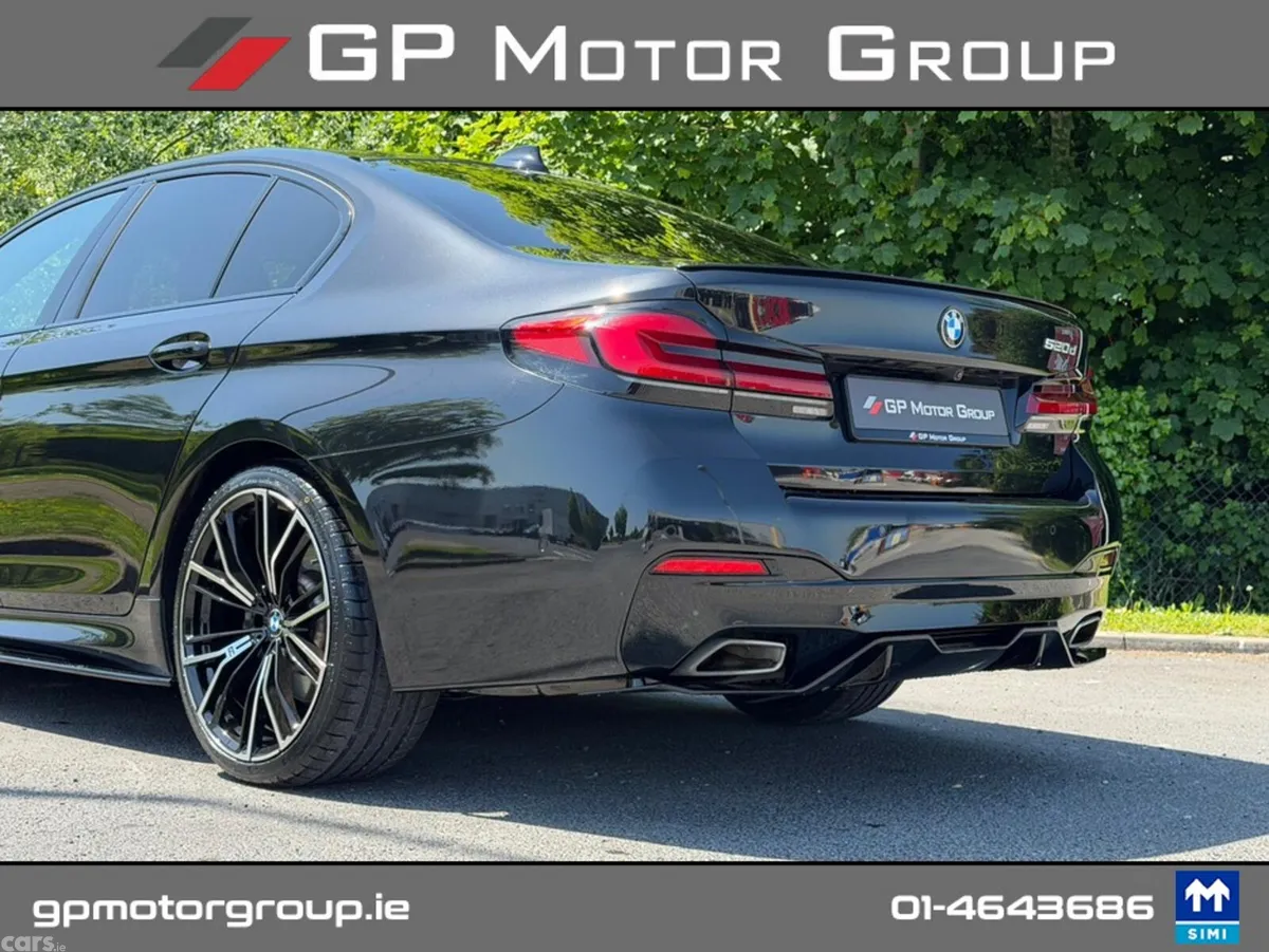 BMW 5-Series Saloon, Diesel, 2021, Black