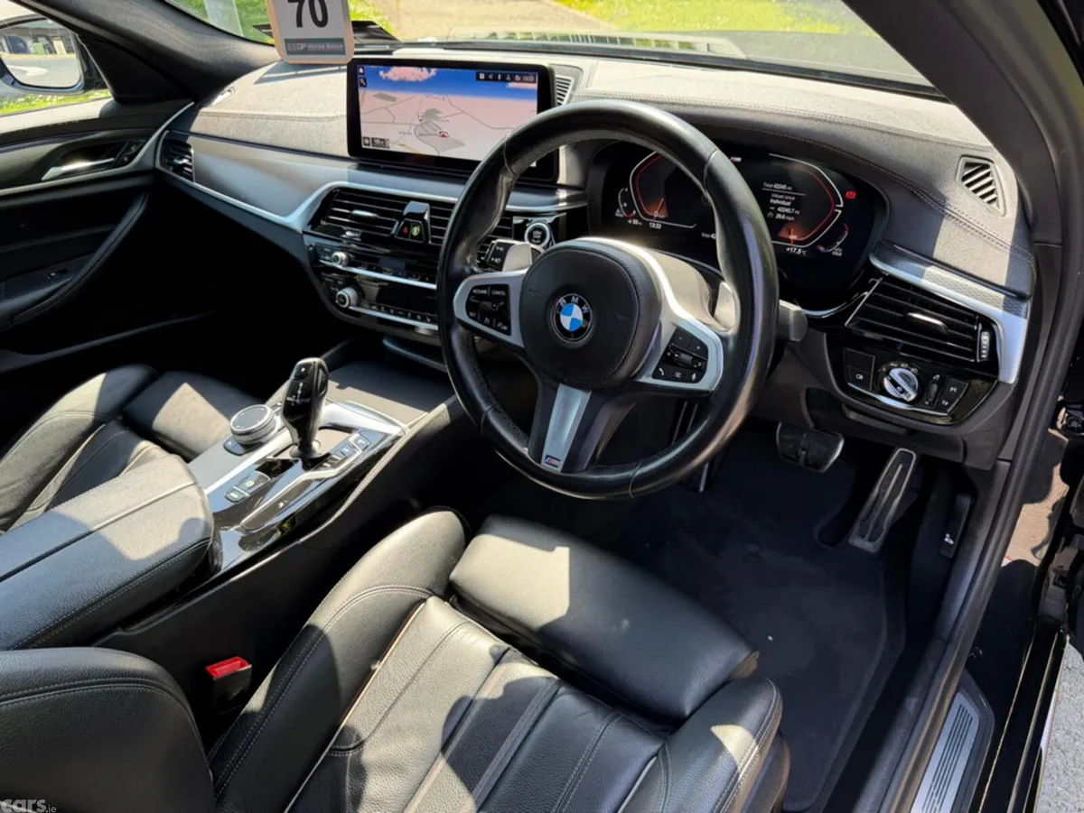 BMW 5-Series Saloon, Diesel, 2021, Black
