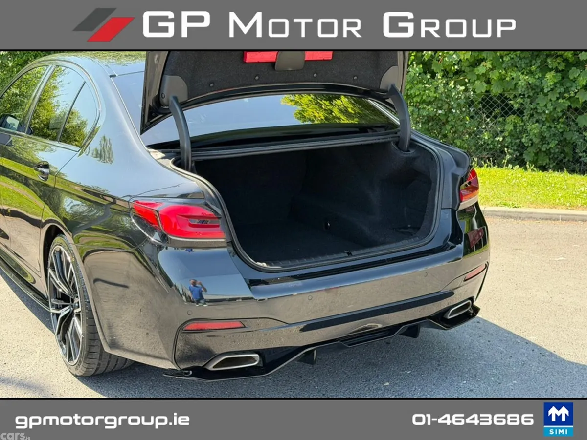 BMW 5-Series Saloon, Diesel, 2021, Black