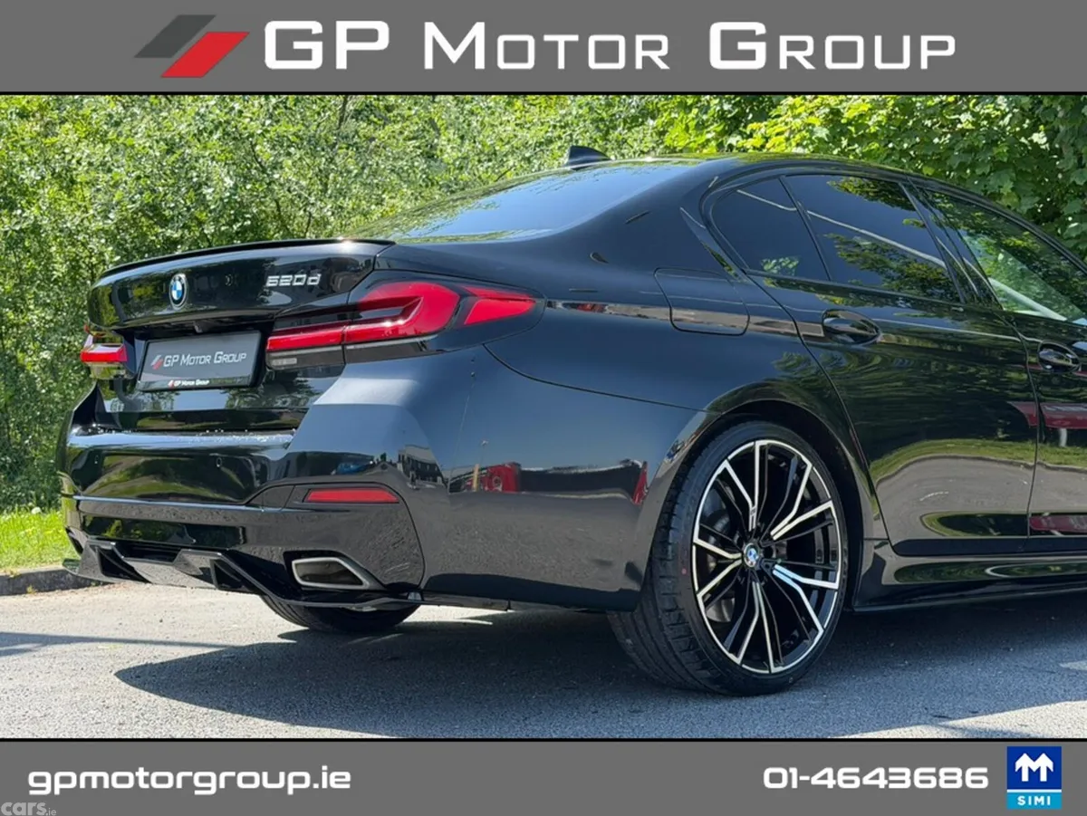 BMW 5-Series Saloon, Diesel, 2021, Black