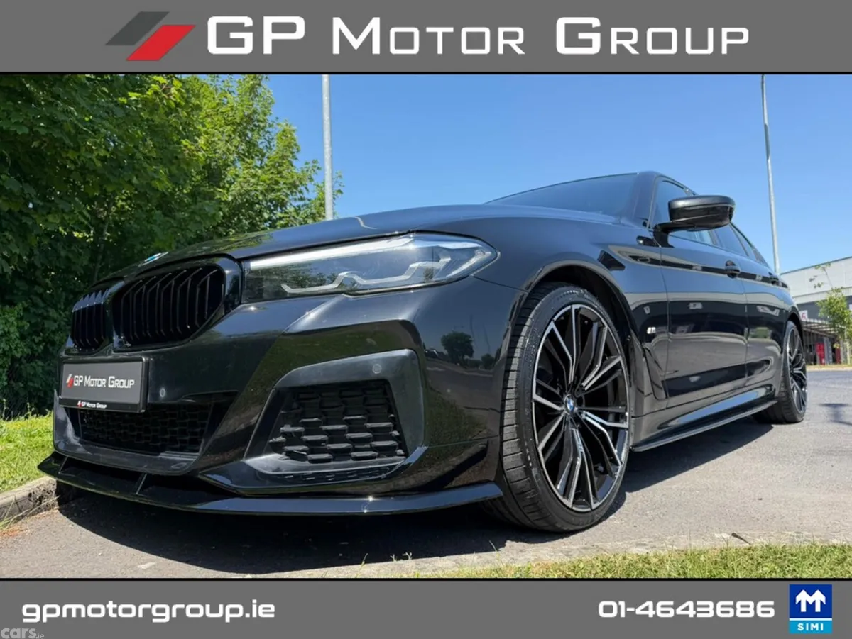 BMW 5-Series Saloon, Diesel, 2021, Black