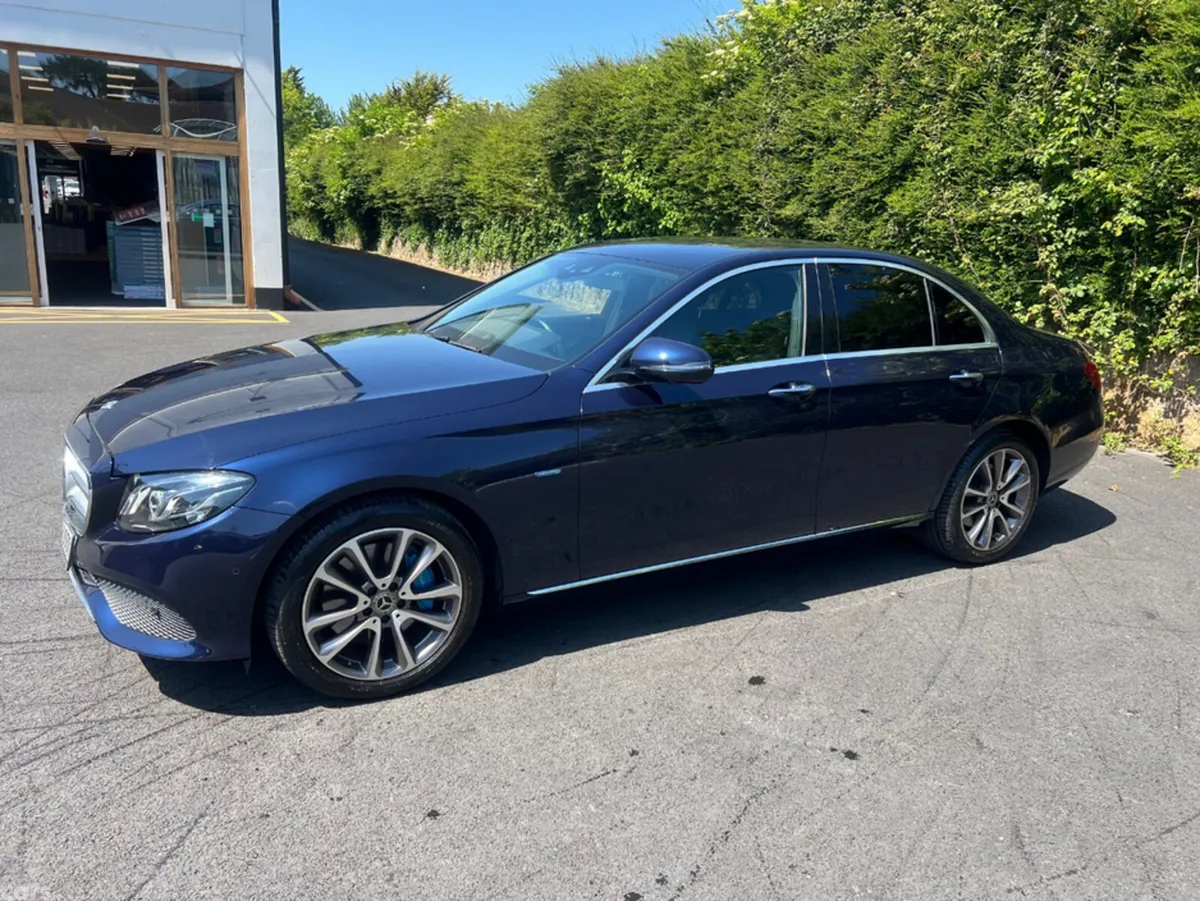 Mercedes-Benz E-Class Saloon, Petrol Hybrid, 2017, Blue