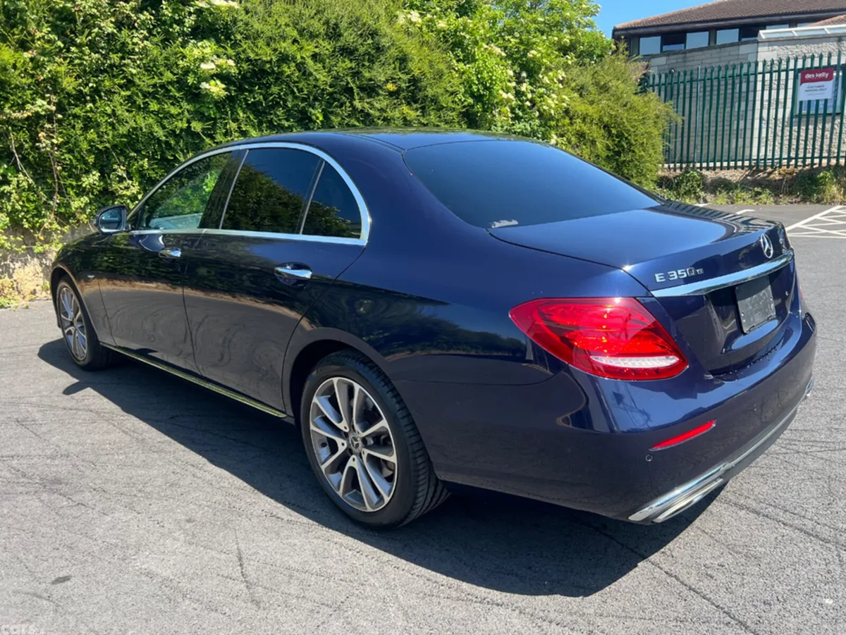 Mercedes-Benz E-Class Saloon, Petrol Hybrid, 2017, Blue