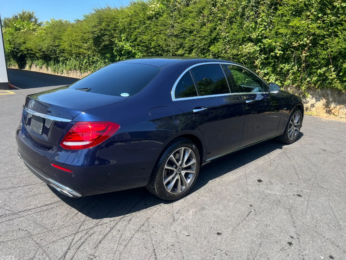 Mercedes-Benz E-Class Saloon, Petrol Hybrid, 2017, Blue