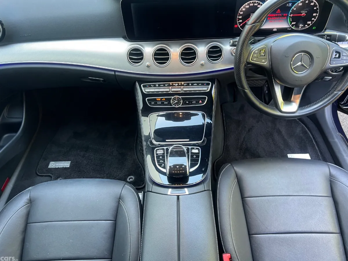 Mercedes-Benz E-Class Saloon, Petrol Hybrid, 2017, Blue
