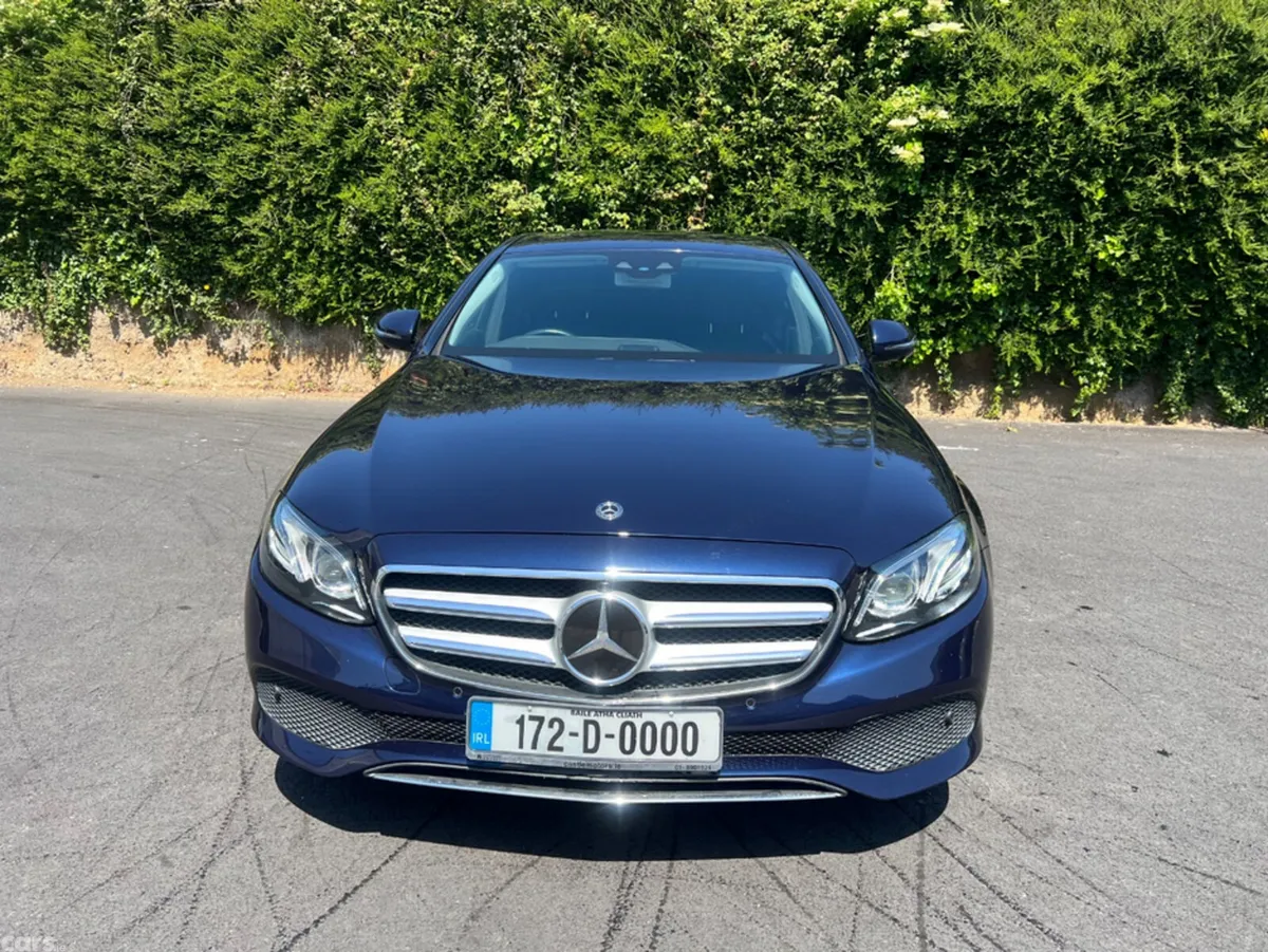 Mercedes-Benz E-Class Saloon, Petrol Hybrid, 2017, Blue