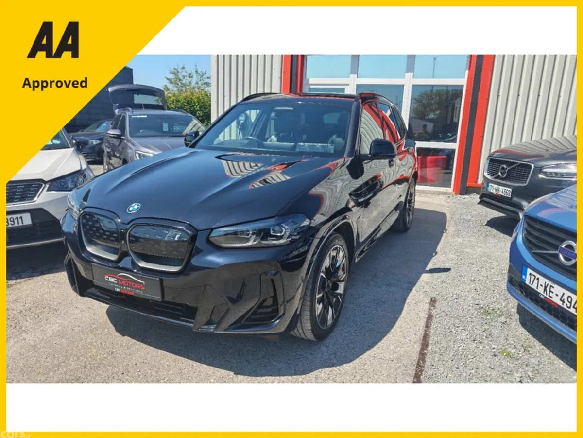 BMW iX3 SUV, Electric, 2023, Black