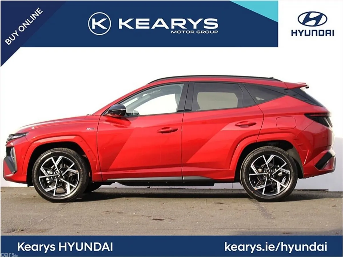 Hyundai Tucson SUV, Petrol Plug-in Hybrid, 2026, Red